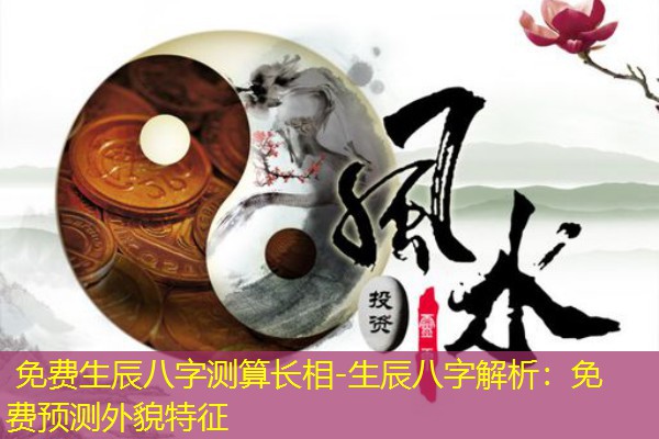  免费生辰八字测算长相-生辰八字解析：免费预测外貌特征