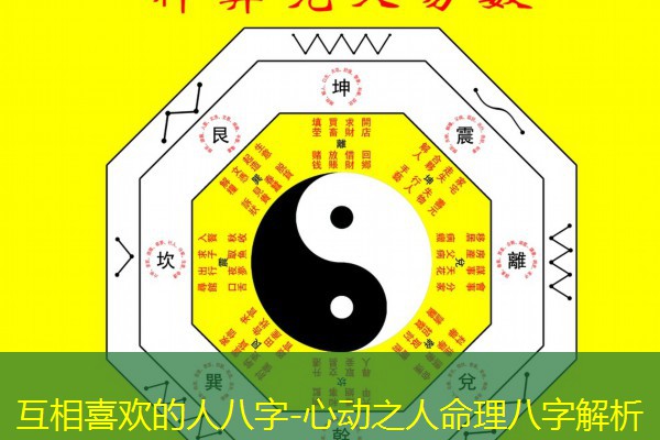  互相喜欢的人八字-心动之人命理八字解析