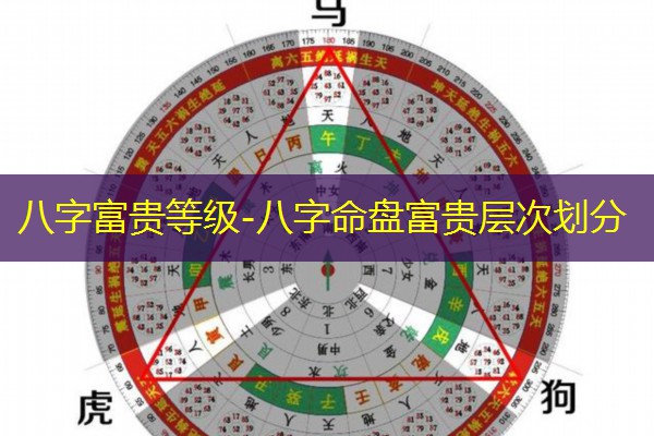  八字富贵等级-八字命盘富贵层次划分