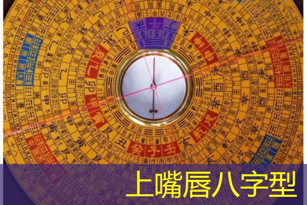  上嘴唇八字型