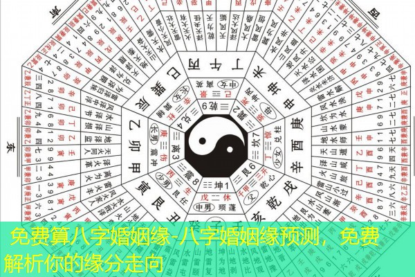  免费算八字婚姻缘-八字婚姻缘预测，免费解析你的缘分走向