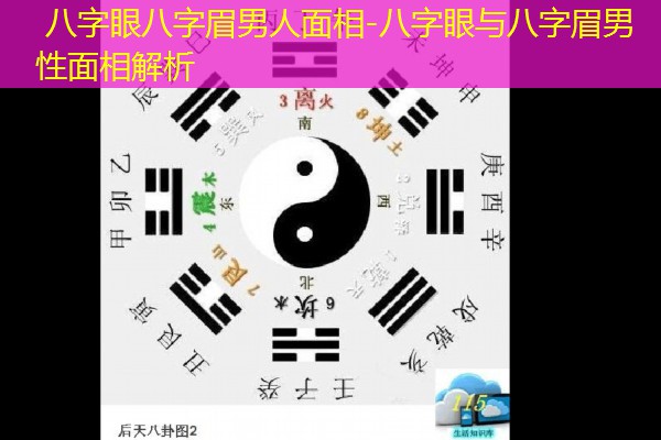  八字眼八字眉男人面相-八字眼与八字眉男性面相解析