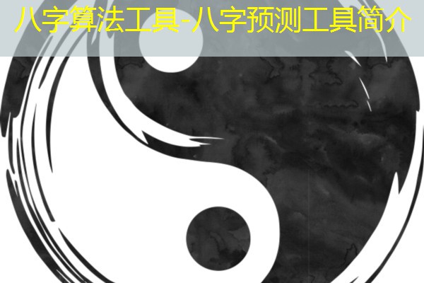  八字算法工具-八字预测工具简介