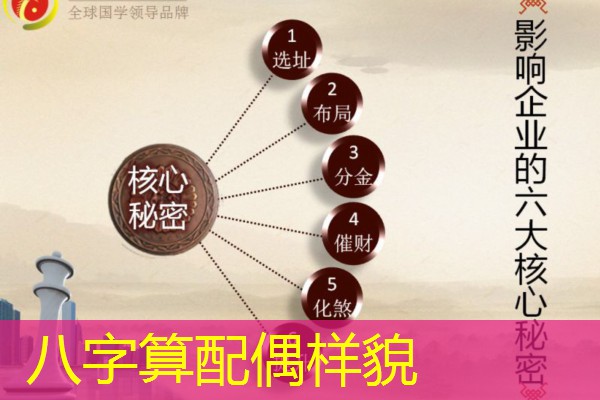  八字算配偶样貌
