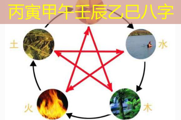  丙寅甲午壬辰乙巳八字