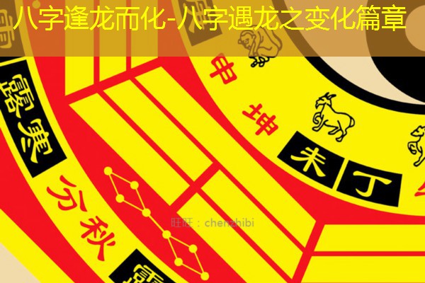  八字逢龙而化-八字遇龙之变化篇章