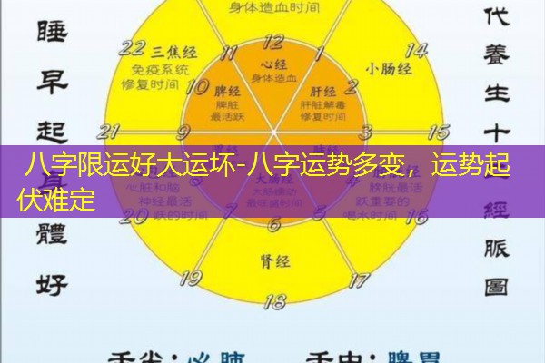  八字限运好大运坏-八字运势多变，运势起伏难定