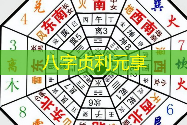  八字贞利元享